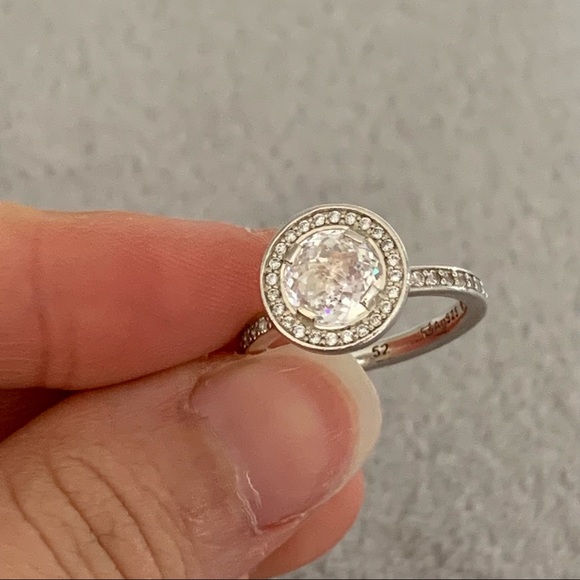 925 silver zirconia ring Thomas Sabo - Picture 3 of 8